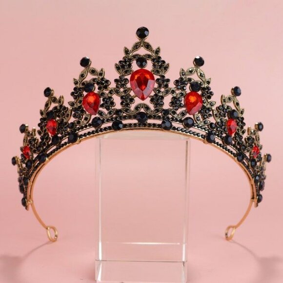 Princess Tiara Wedding Tiaras for Bride, Quinceanera Crown